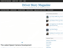 Tablet Screenshot of driverstorymagazine.com